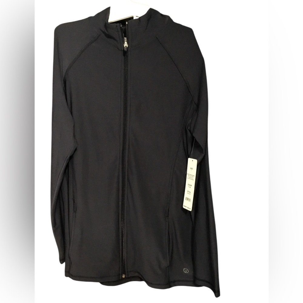 Dark Grey Full-Zip Jacket